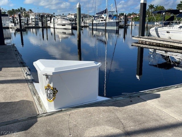 38' Boat Slip At Gulf Harbour H-17, Fort Myers