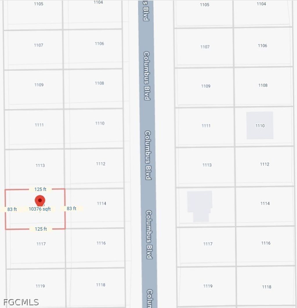 1115 Columbo Ave S, Lehigh Acres