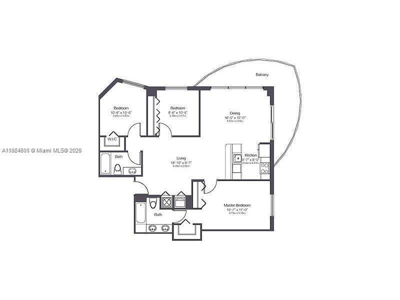 601 Ne 23rd St 1402, Miami