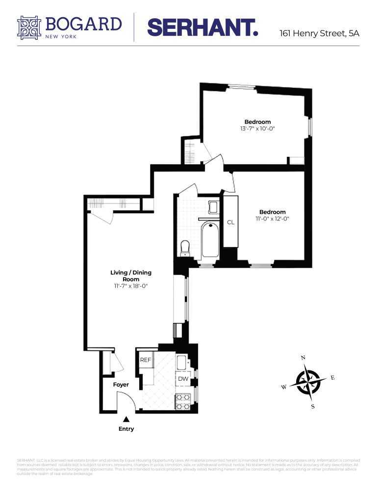 161 Henry Street 5a, Brooklyn Heights NY, 11201 Property Listing MLS