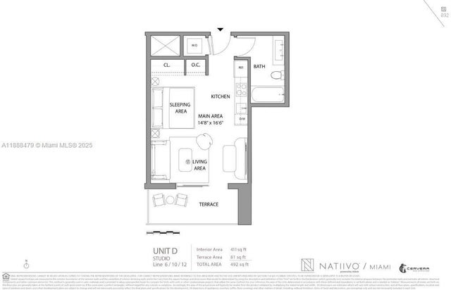 1 of 1 - 159 Ne 6th St 3412, Miami, FL