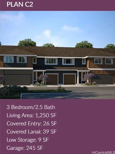 (unit #104) 94-1155 Koakolo Street, Waipahu