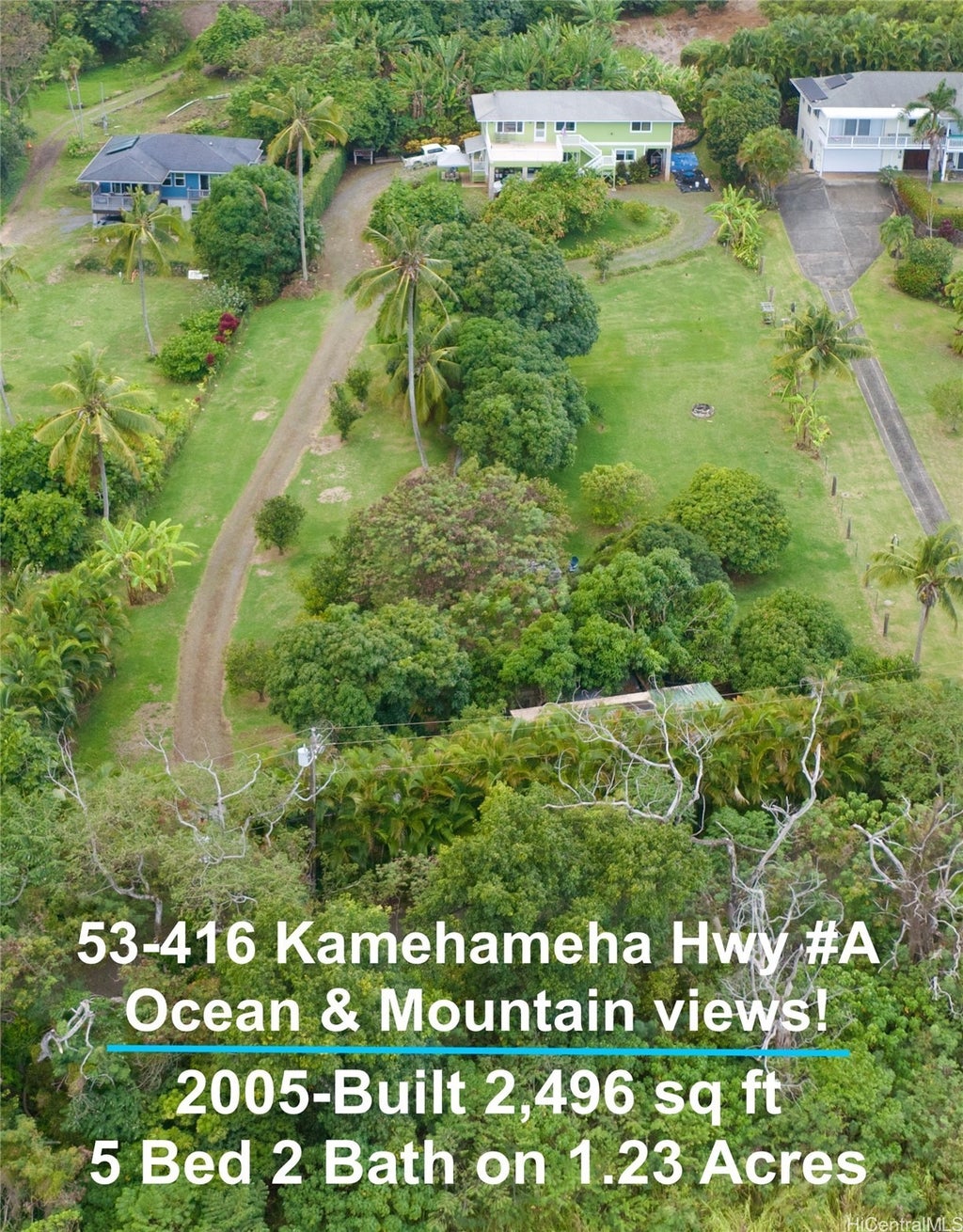 (unit #a) 53-416 Kamehameha Highway, Hauula