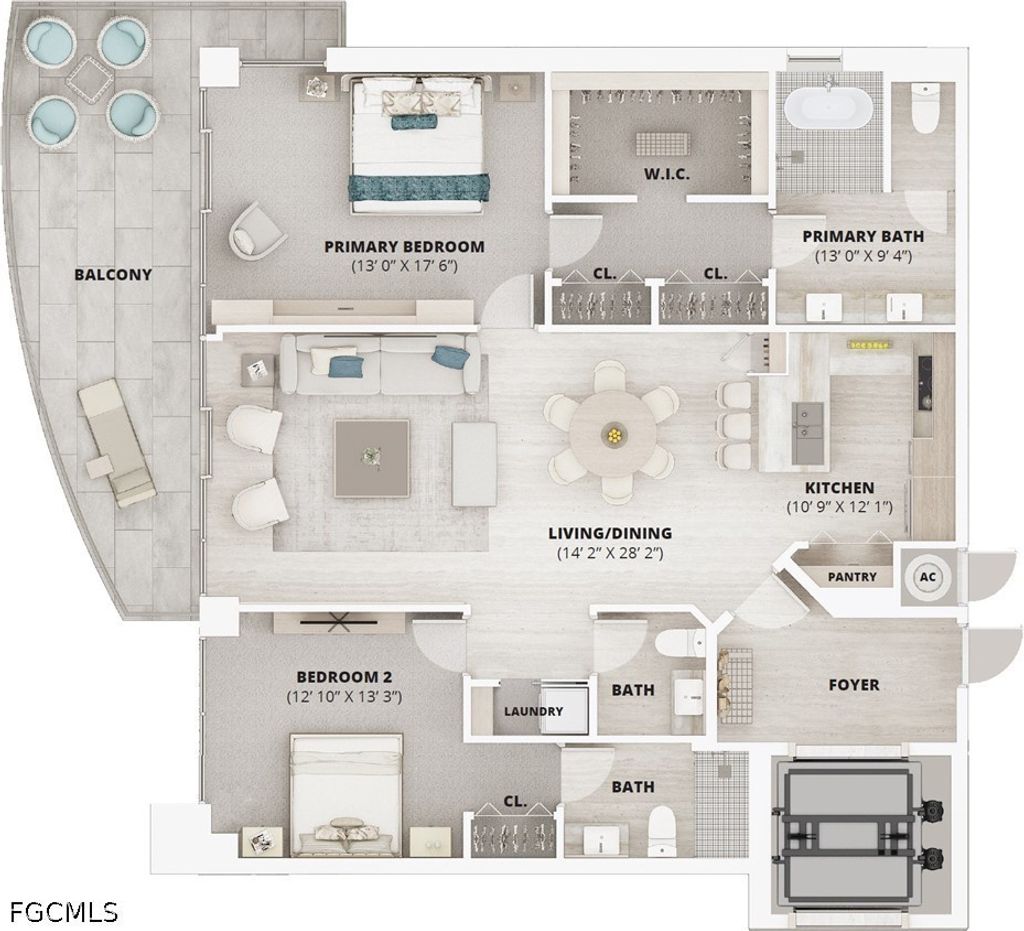 2583 1st St 1502, FORT MYERS