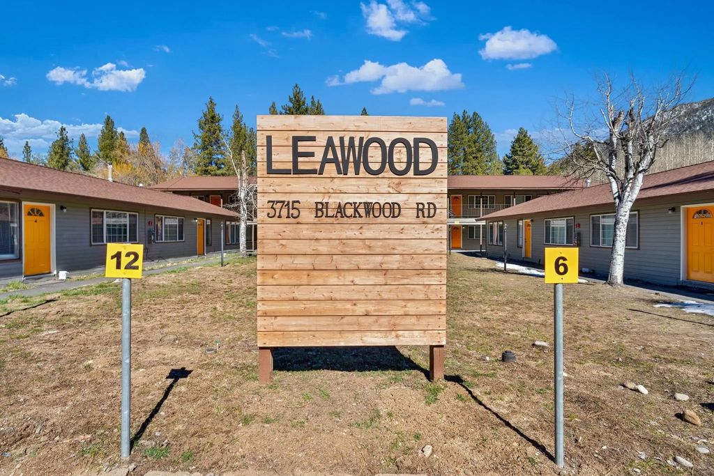 3715 Blackwood Road, South Lake Tahoe Tahoe