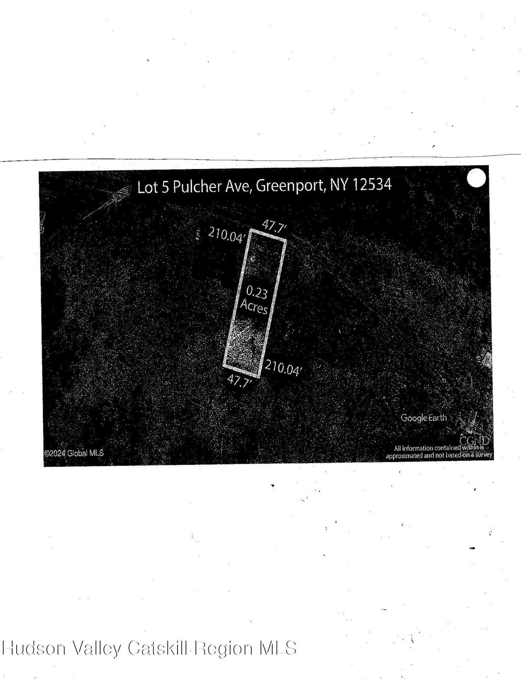 Lot 5 Pulcher Avenue, Hudson