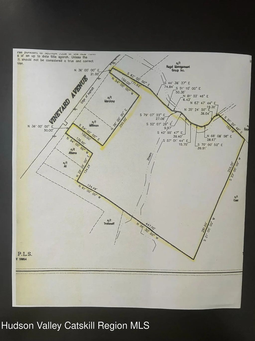 Vineyard Avenue, Highland