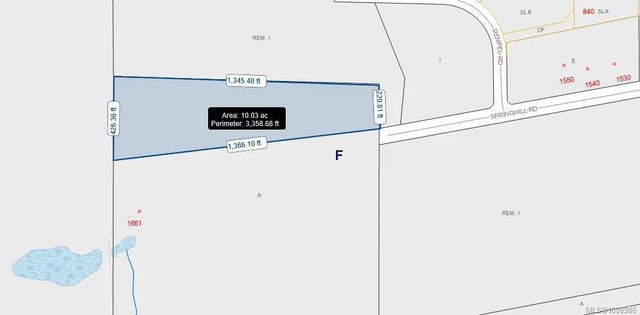 1 of 3 - Lot 1 Springhill Rd Proposed, Parksville, BC