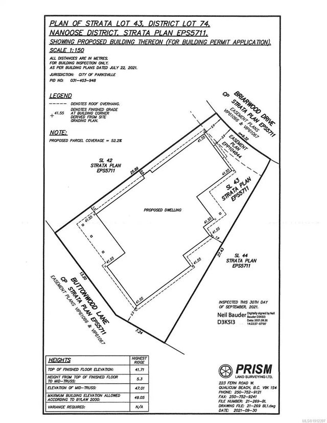 3 of 7 - 669 Briarwood Dr Lot 43, Parksville, BC
