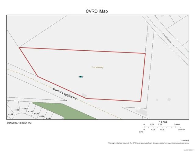 2 of 2 - 3599 Comox Logging Rd, Courtenay, BC