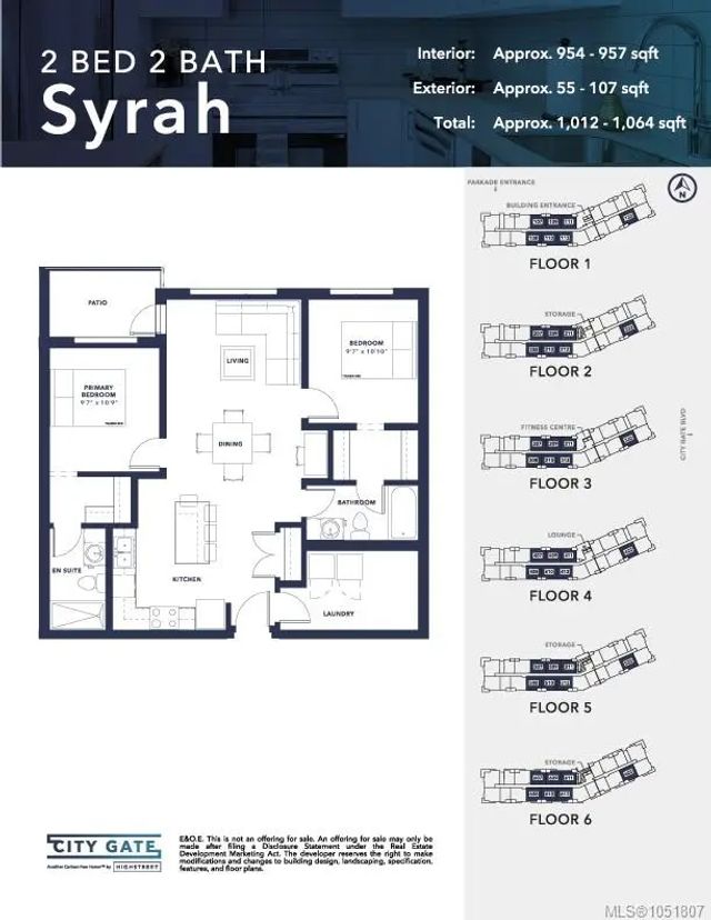 2 of 36 - 2390 City Gate Blvd 512, Langford, BC