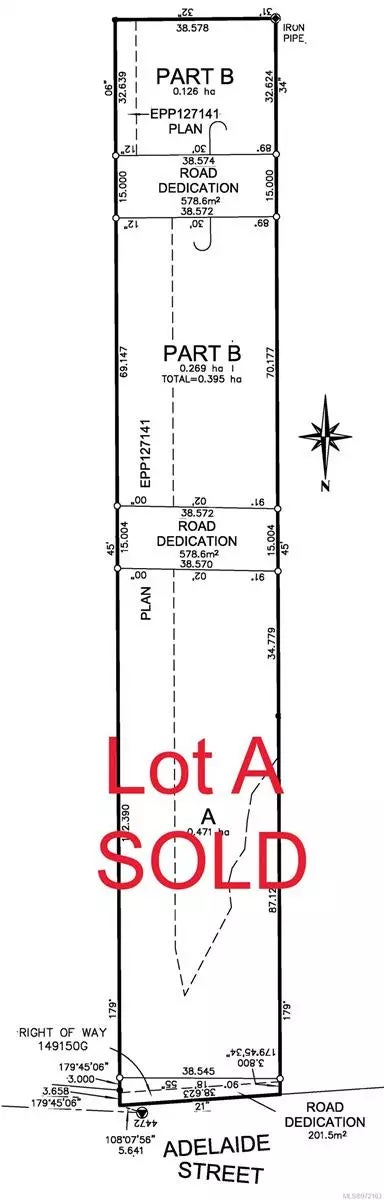 2 of 3 - 1378 Adelaide St Lot B, Crofton, BC