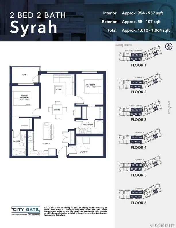 2 of 19 - 2390 City Gate Blvd 622, Langford, BC