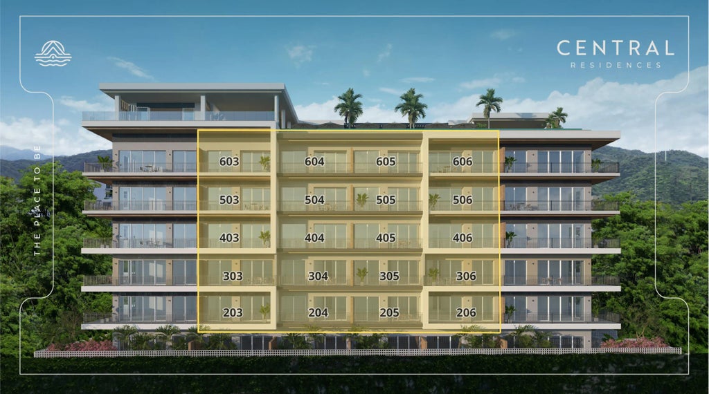 102 Calle Milan Unit B 204 Central Residences, Puerto Vallarta
