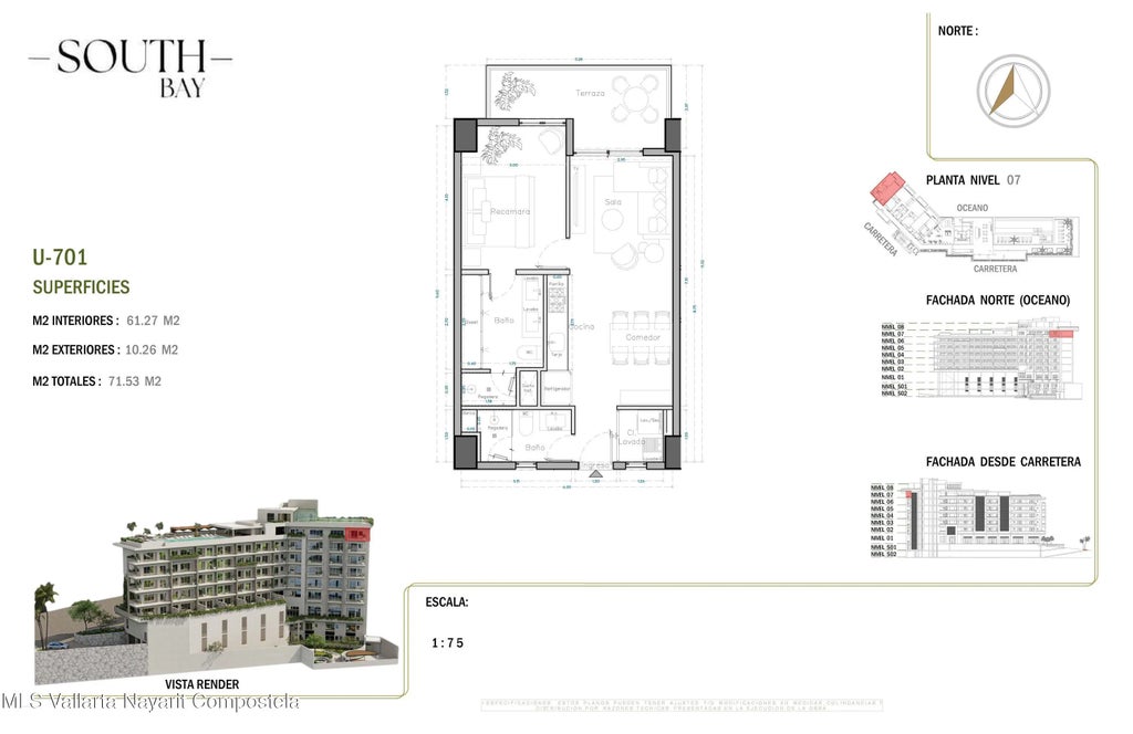 512 Carretera Barra De Navidad 701 South Bay 701, Puerto Vallarta