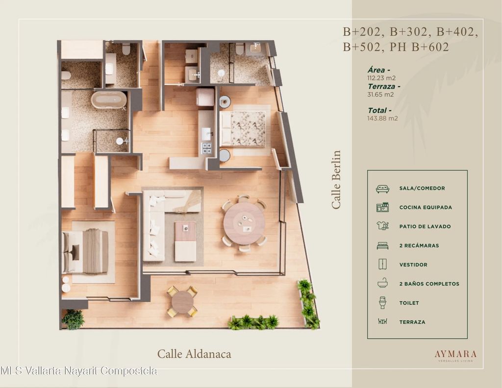 113 Berlin B+402 Aymara B+402, Puerto Vallarta