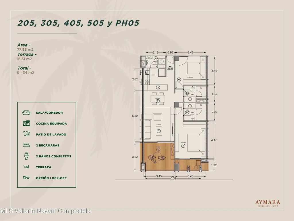 113 Berlin B505 Aymara B505, Puerto Vallarta