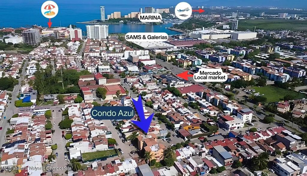 685 Mar De Cortes 404 Azul, Puerto Vallarta