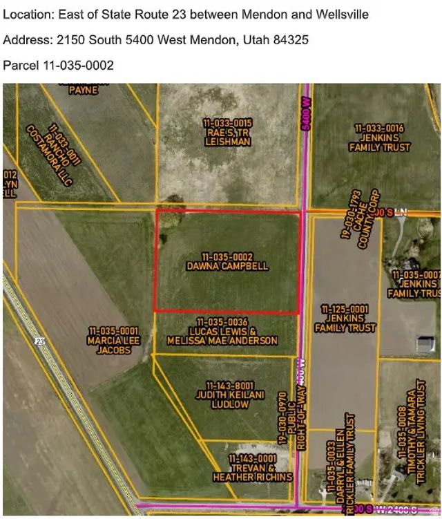 2150 S 5400 W, Mendon