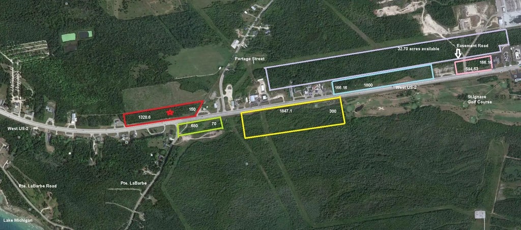 W Us-2 4.54 Acres, St. Ignace
