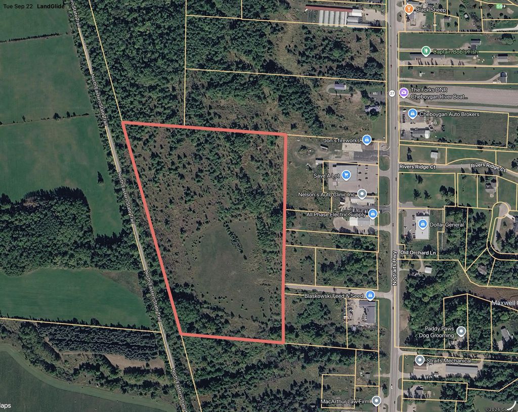 N Straits Highway Parcel 5, Cheboygan